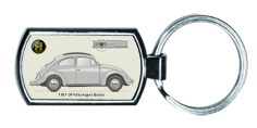 VW Beetle 1957-59 Keyring 4